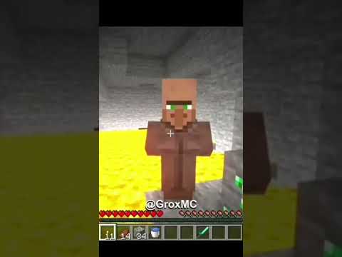 mining with a villager