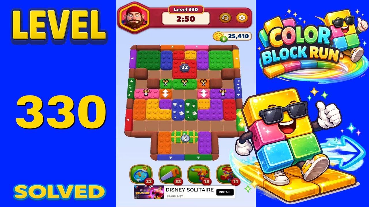 330 Blocks Color Block Run – Level 330 | Walkthrough - YouTube