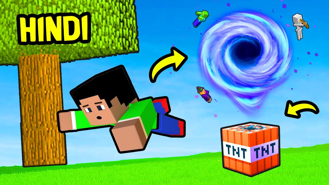 🔥🔥 TNT POWER 🔥🔥 | Minecraft Mods [Hindi/Funny] | Hitesh KS