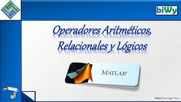 04 Operadores Aritméticos, Relacionales y Lógicos en MATLAB 2013-14-15