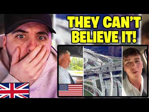 Brit Reacts to World Cup FANS Are SHOCKED BY AMERICAN ROADS...