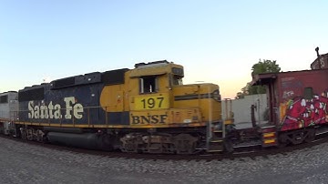 BNSF GP60M GP60 and Caboose