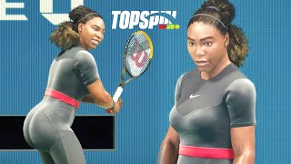 TopSpin 2K25 | Serena Williams Gameplay vs Naomi Osaka