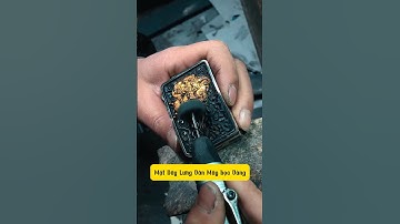 Mặt Dây Lưng Bạc Vân Mây Bọc Vàng #vangbaclehieu #mặtthắtlưngbạcnguyênchất