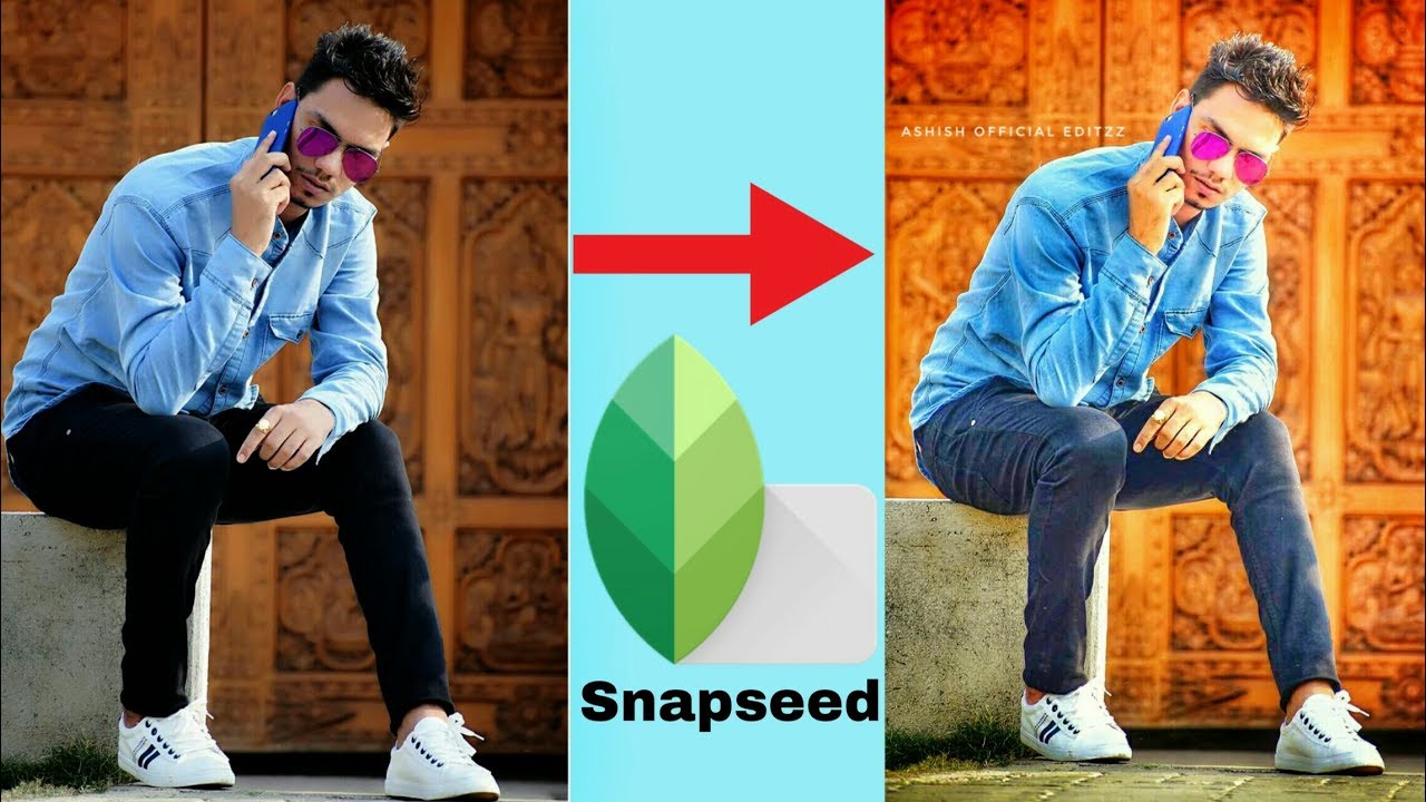 Snapseed Editing Tutorial (Gopal Pathak)|| Snapseed new Retouch Editing ...
