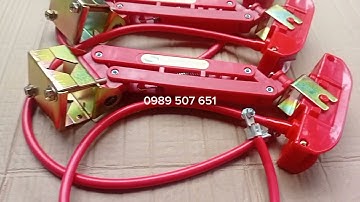 Tay lấy điện cầu trục 1P100A ITS, chổi tiếp điện 1P 100A CH001, chổi quét điện 1p 100a ITS Đài loan