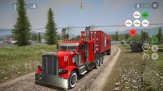 American Truck 8×4 600HP | Universal Truck Simulator Offroad | Truck game screenshot 4