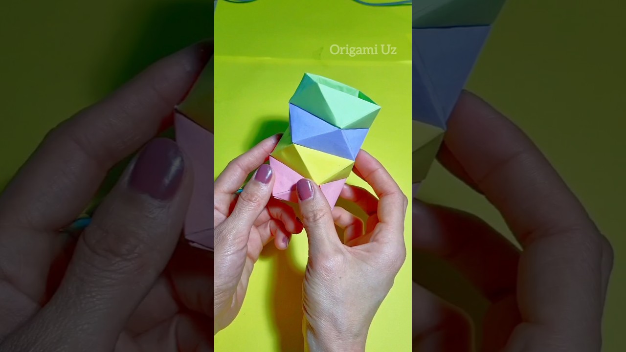 Easy kids craft | paper pen holder ✏️ 