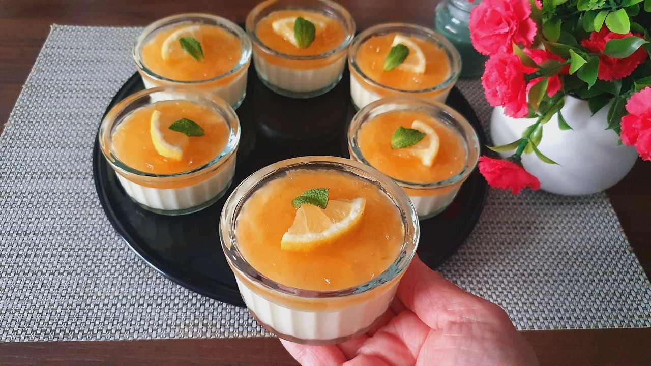 Dessert/Citron 😋🇩🇿❤️🥰تحلية باردة😋 ،ساهلة للتحضير و سريعة و بمقادير قليلة،و تجي منعشة🥰❤️🇩🇿😋🌹 