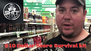 Best $10 dollar store survival challenge kit? PART 1