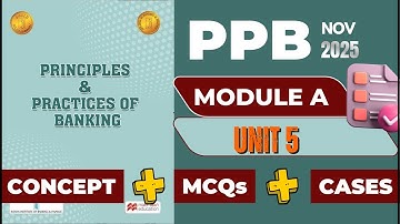 JAIIB PPB Unit 5 Operational Aspects of Deposit AC Concept & MCQs | JAIIB PPB English Medium Classes