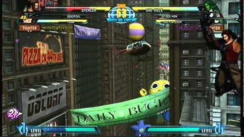Marvel Vs Capcom 3 Xbox Live Player Match vs DaBigPlantain