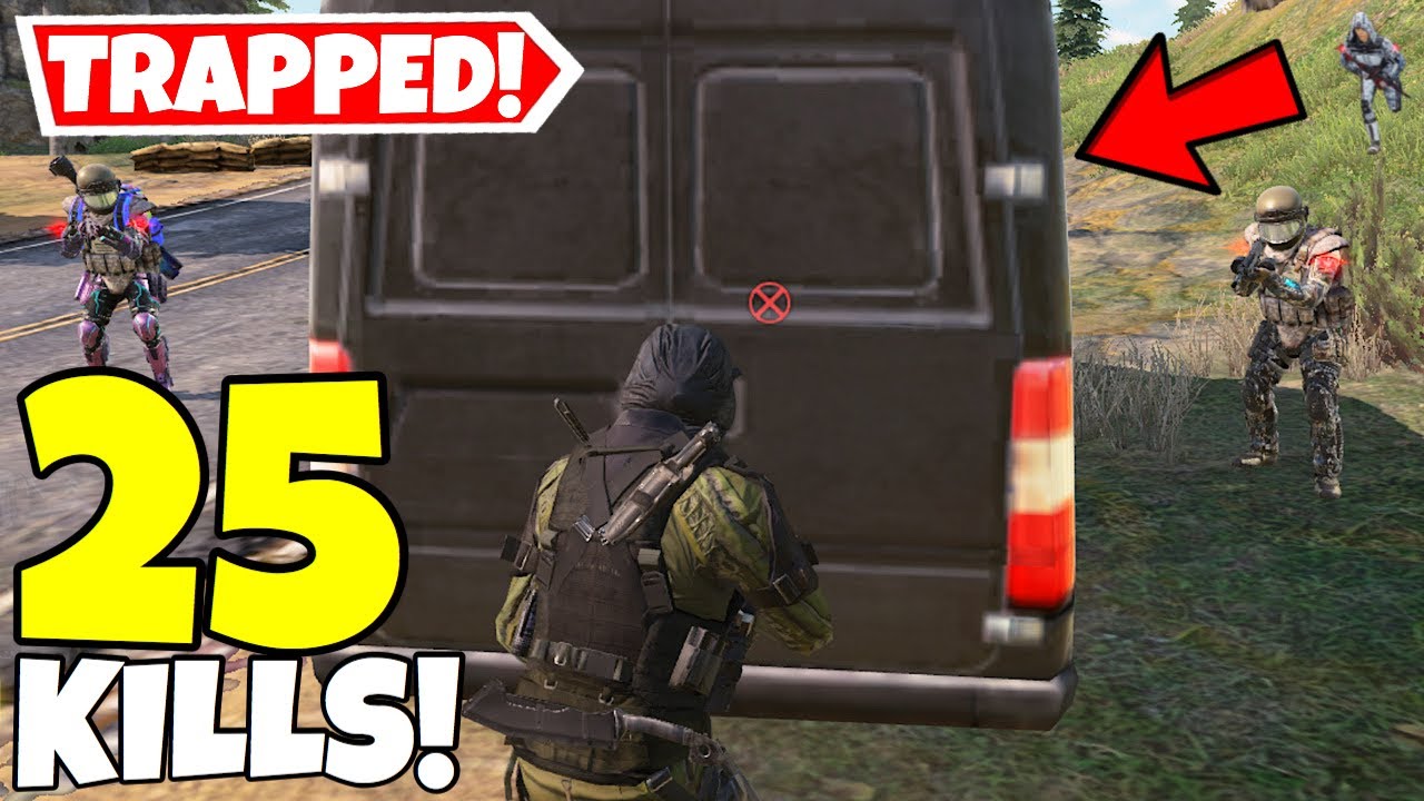 THEY TRAPPED ME BEHIND THIS VAN & THIS HAPPENED IN CALL OF DUTY MOBILE