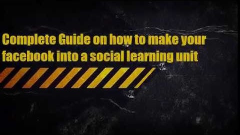 Turn your Facebook group into a Social Learning Unit (BOHOL DIVISION ICT TOT)