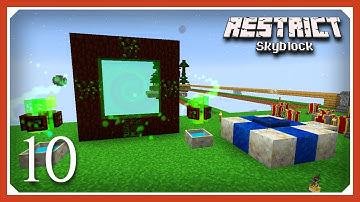 Restrict Skyblock Modpack | Pixie Dust & Crystaltine Block! | E10 | 1.16.5 Skyblock Quest Modpack