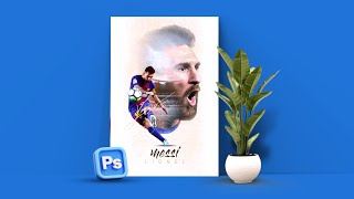 Designing a Legendary Messi Poster in Photoshop!