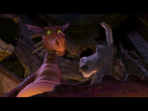 Shrek Quadrilogy - All Dragon Scenes