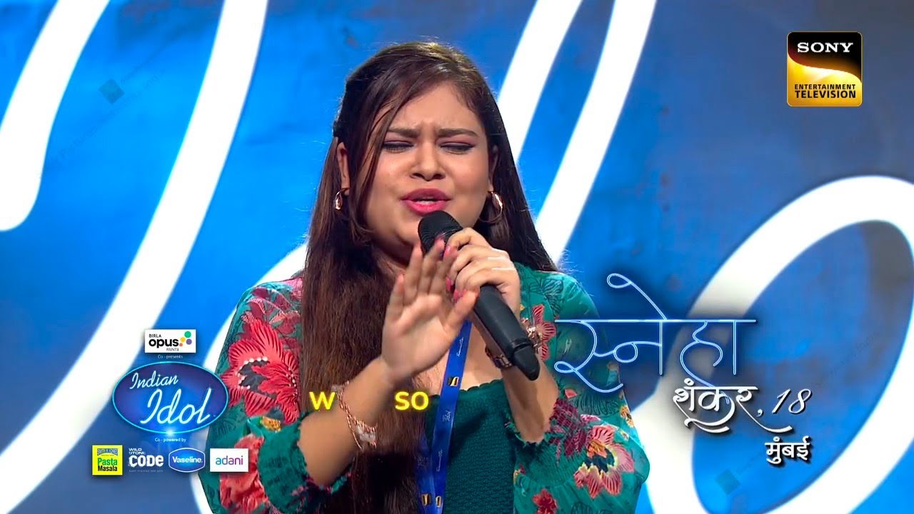 Mere Rashke Qamar By Sneha Shankar | Indian Idol Season 15 2024