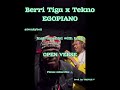 Berri Tiga & Tekno - EGOPIANO | freebeat instrumental hook open verse afrobeat free beat afro pop