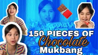 150 PIECES OF CHOCOLATE MUKBANG! | Elijah Alejo