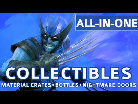 Marvel's Wolverine - All Collectible Locations (Whisky Bottles, Material Crates, Nightmare Doors)
