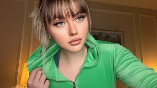 Outfit Check Green Crop Sweater & Boyfriend Jeans