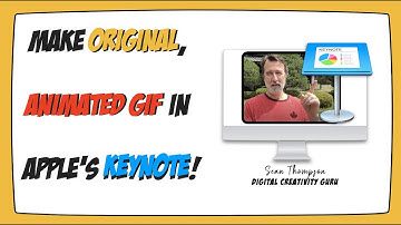 Make original, animated GIF in Apple’s Keynote!