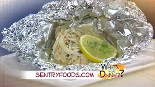 What's for Dinner? - Cod Grilled in Foil