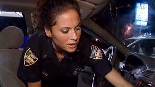 Cops Tv show Jacksonville Florida. Traffic stop and drug paraphernalia found. (2004).