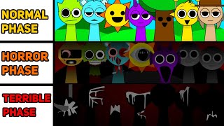 Incredibox Sprunki Normal Version Vs Horror Version Vs Terrible Version - Who Best?