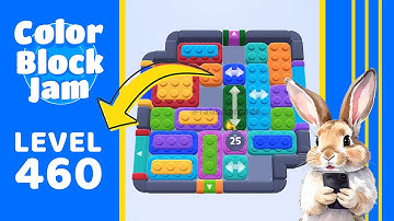 Color Block Jam Level 460 Solution Walkthrough