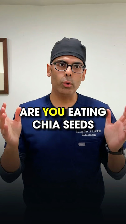 3 Best Ways to Eat Chia Seeds & 1 Wrong Way ❌ Dr. Sethi Reveals