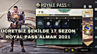 17 SEZON ÜCRETSİZ ROYAL PASS ALMAK %100 GERÇEK EFSANE BİR OLAY