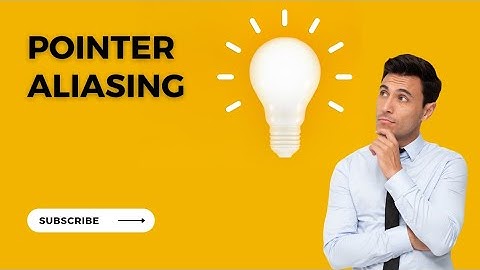 Pointer Aliasing presentation video