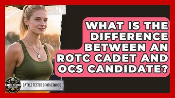 What Is The Difference Between An ROTC Cadet And OCS Candidate? - Battle Tested Brotherhood