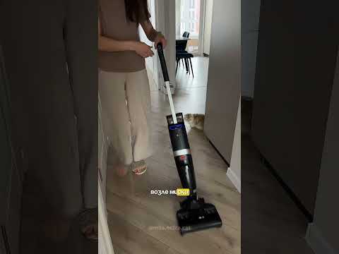 Этот пылесос лучше всего всасывает шерсть и пыль по дому!😻