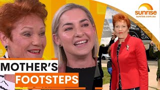 'She's more diplomatic' Lee Hanson launches senate bid | Sunrise