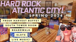 Hard Rock Atlantic City Buffet at Fresh Harvest South Tower room, slots boardwalk and Live music by Traveling With Jennifer Sparks Savoy 3,531 views 1 month ago 17 minutes