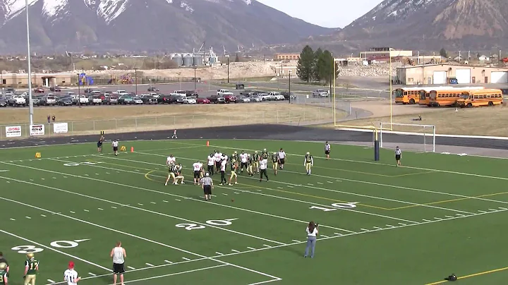 Greg Griffith Blocking a Field Goal- Utah Fighting...