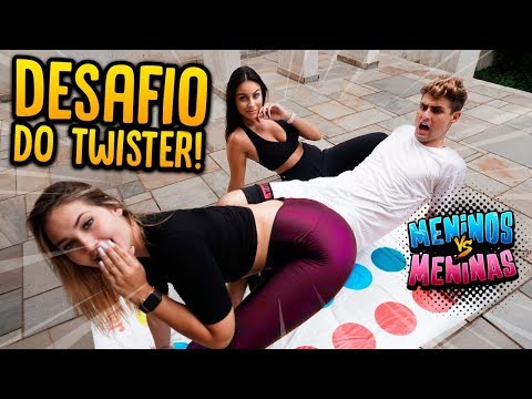 MENINOS VS MENINAS: DESAFIO DO TWISTER!! [ REZENDE EVIL ]