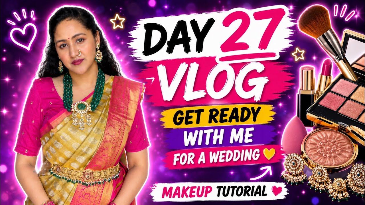 Makeup routine | get ready with me | wedding edition - YouTube