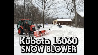 Eastonmade; Kubota Grand L6060 Front Mount Snow Blower, Worth The Cost?