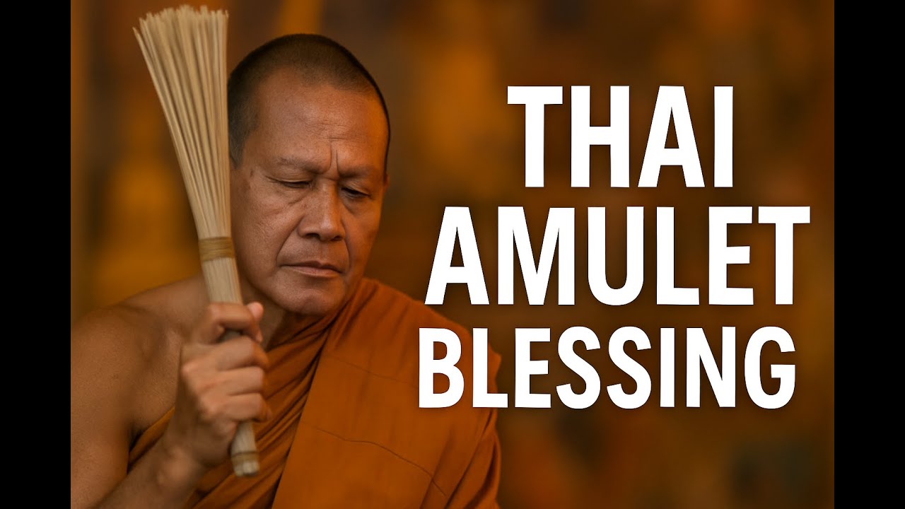 Sacred Thai Amulet Blessing Ceremony