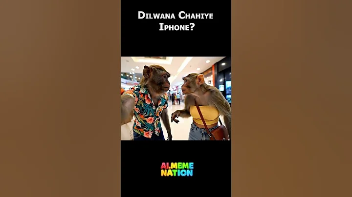 बंदर गया IPhone ला ने 😂 #monkeyvideo #shortsfeed #shorts #monkeyvideo #monkeyvlog #viralshorts