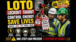 Full LOTO (Lockout Tagout) STOP → ISOLATE → LOCK → TAG → VERIFY → WORK Guide