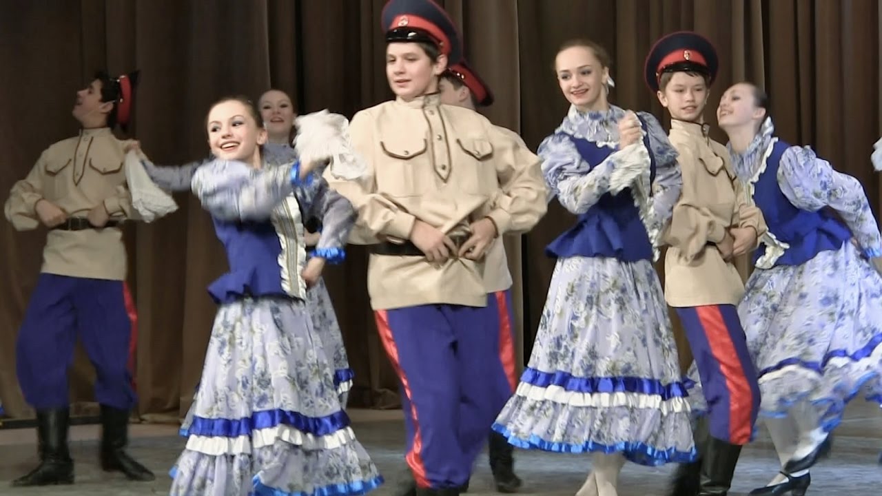 00104 Don cossack dance Народный танец Донская пляска 