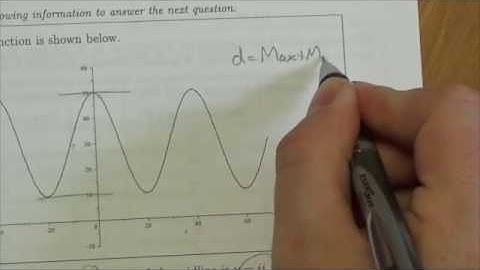Math 30-2 Sinusoidal Functions Review MC#5