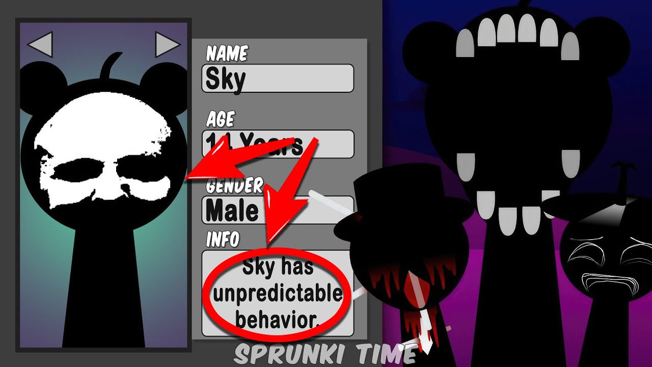 Incredibox Sprunki Multishift (HUGE UPDATE) - NEW UPDATE (GALLERY) - ALL CHARACTERS DESCRIPTION!