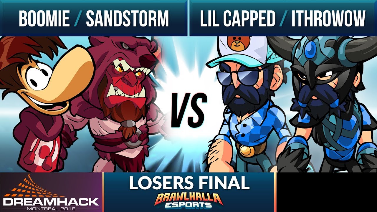 Sandstorm & Boomie vs Lil Capped & Ithrowow - Losers Final - DreamHack Montreal 2019 2v2
