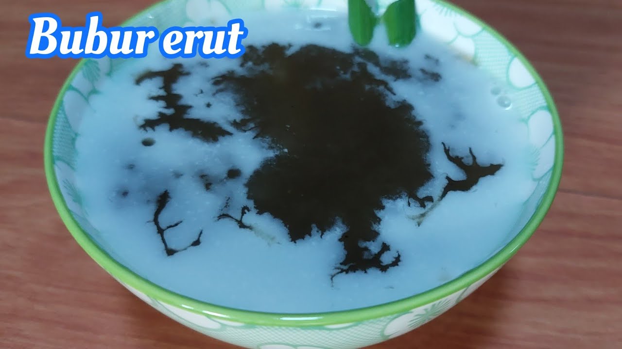 CARA MEMBUAT BUBUR GARUT ATAU ERUT - YouTube